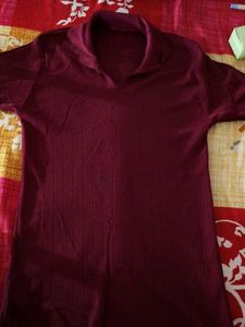 Red Casual Top