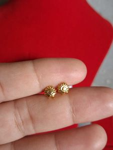 Gold Stud Earring 22crt Gol