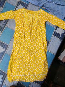Yellow Kurti