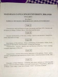 Bsc Part 1 Botany Text Book
