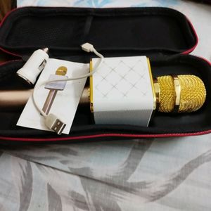 Primium Quality Bluetooth mic with speaker