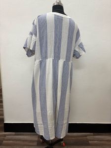 Striped Midi Dress