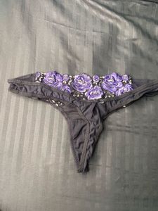 Floral Thong