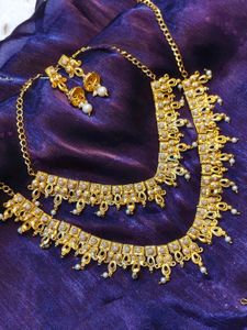 Gold Plated layered Jewellery Set