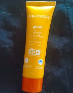 Aqualogica SPF50+ Glow + Dewy Sunscreen
