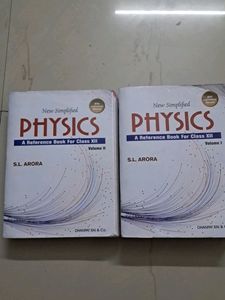 SL ARORA VOL 1 AND 2 For Class Twelve PHYSICS