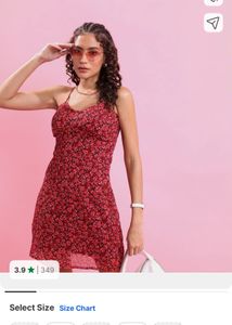 🌹Floral Mini Slip Dress