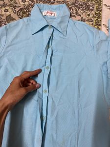 Combo- Shirt and Full Sleeve Tshirt