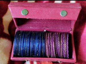 Set Of Bangles With Bangle Box.