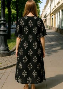 Women&#39;s Elegant Ankle-Lenth A-Line Kurta