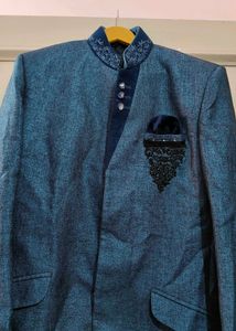 Blue Jodhpuri