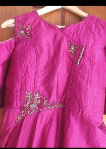 New Raw Silk Gown