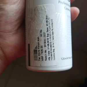 pac makeup setting spray ( only)