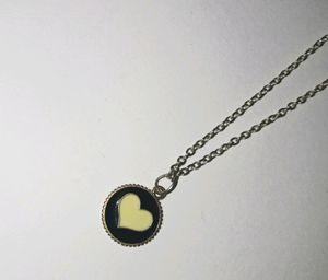 Yellow And Black Charm Pendent