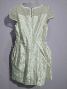 White Silk Dress