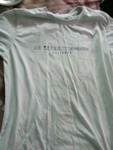 White Graphic Tee