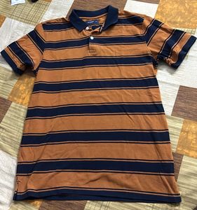 Striped Polo T-Shirt