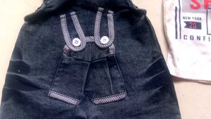 Baby Denim Dungree