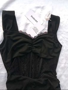 Brand New (Savana) Corset Quilted  Bodycon Dress