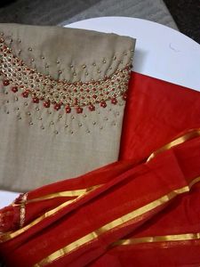 Beautiful Cotton Churidar Material For Daily Use.
