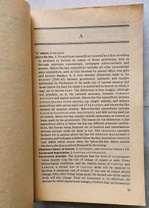 A dictionary of economics