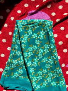 Floral Print Saree