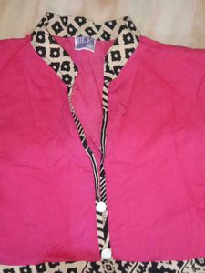 Cute Pink &amp; Patterned Dress