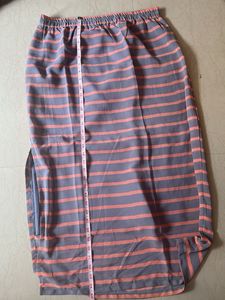 Striped Midi Skirt