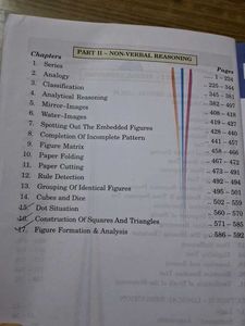 Verbal &amp; Non-Verbal Reasoning