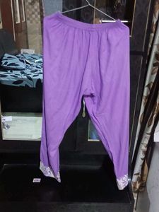 Purple Colour Kurta With Plazzo Set
