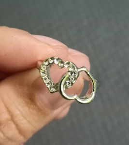 White Artificial Pearl And Ring