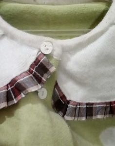 Cute Green Polka Dot Cardigan
