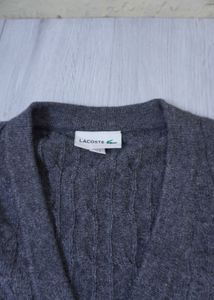 Lacoste Wool Blend Cardigan