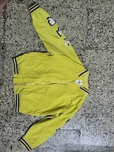 Yellow Bomber Jacket