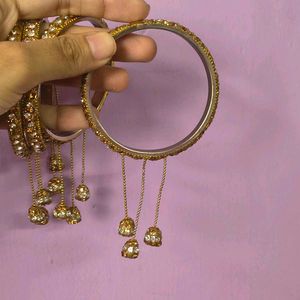 Sparkling Gold Bangle