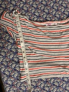 Striped Off-Shoulder Top