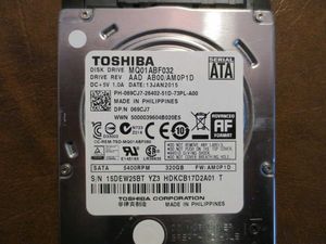 TOSHIBAToshiba DT01ABA100V 1TB 32MB Cache 5900RPM