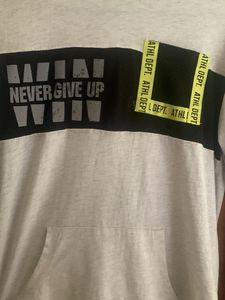Never Give Up Hoodie - Size M