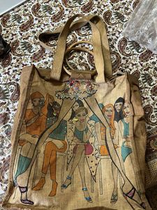 Unique Hand-Painted Tote Bag