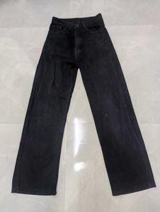 Black Tinted High Waisted Jeans