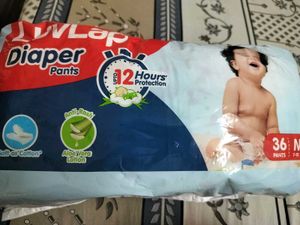 Luvlap Diapers Size M 36 Units