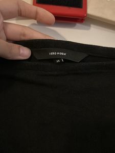 Off Shoulder Basic Black Top