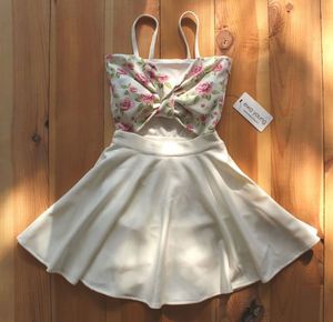 Floral Cutout Mini Dress