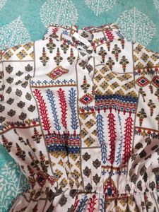 Patterned Maxi Dress