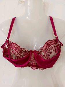 sexy Red Lace Bra