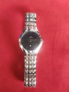Titan Silver Watch