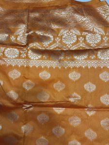 Elegant Orange Saree