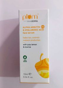 Plum Alpha Arbutin Face Serum 10ml