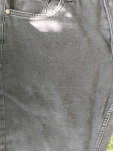 Charcoal Black Denim Jeans