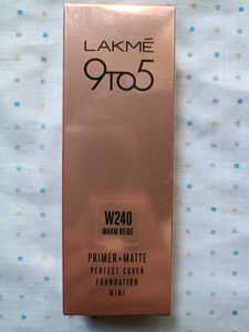 Laxme 9 to 5 foundation- Warm Beige W240
